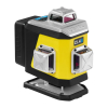 Nivel System CL4B LCD + tyczka LP-36 - laser krzyżowy niebieski 4 × 360° 4D OLED Bluetooth